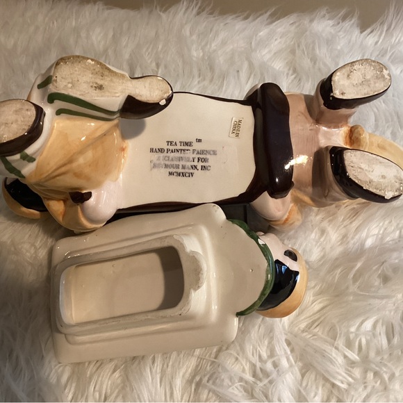 Vintage “Seymour Mann” Ceramic Teapot  Hand-Painted RARE - Picture 9 of 10